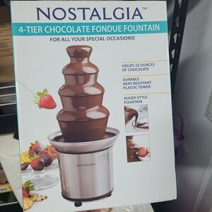 4 Tier Choc Fondue Fountain